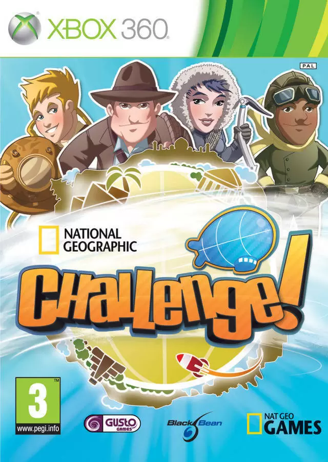 bellen Percentage Quagga National Geographic Challenge! - XBOX 360 Games
