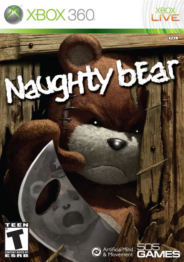 Jeux XBOX 360 - Naughty Bear