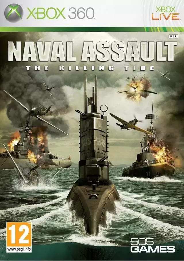 Jeux XBOX 360 - Naval Assault: The Killing Tide