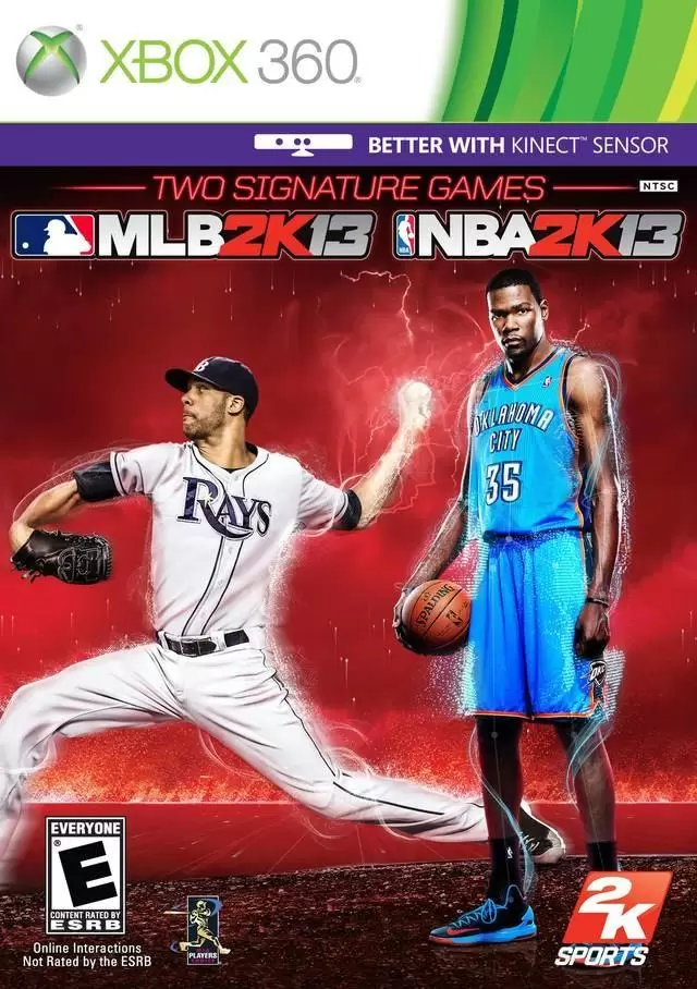 Jeux XBOX 360 - NBA 2K13/MLB 2K13 Combo Pack