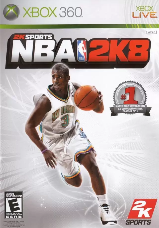 XBOX 360 Games - NBA 2K8