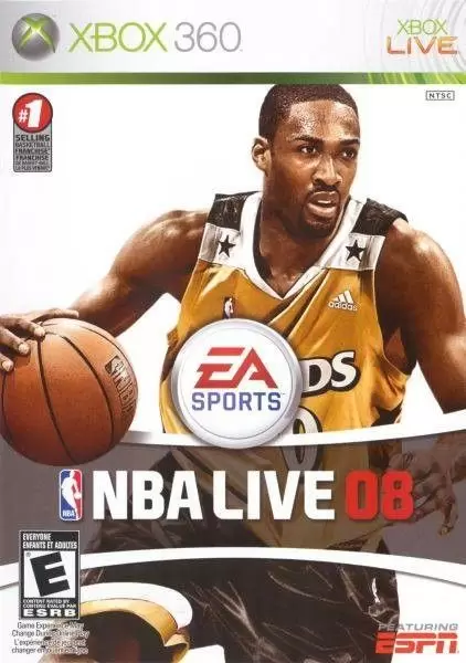 Jeux XBOX 360 - NBA Live 08