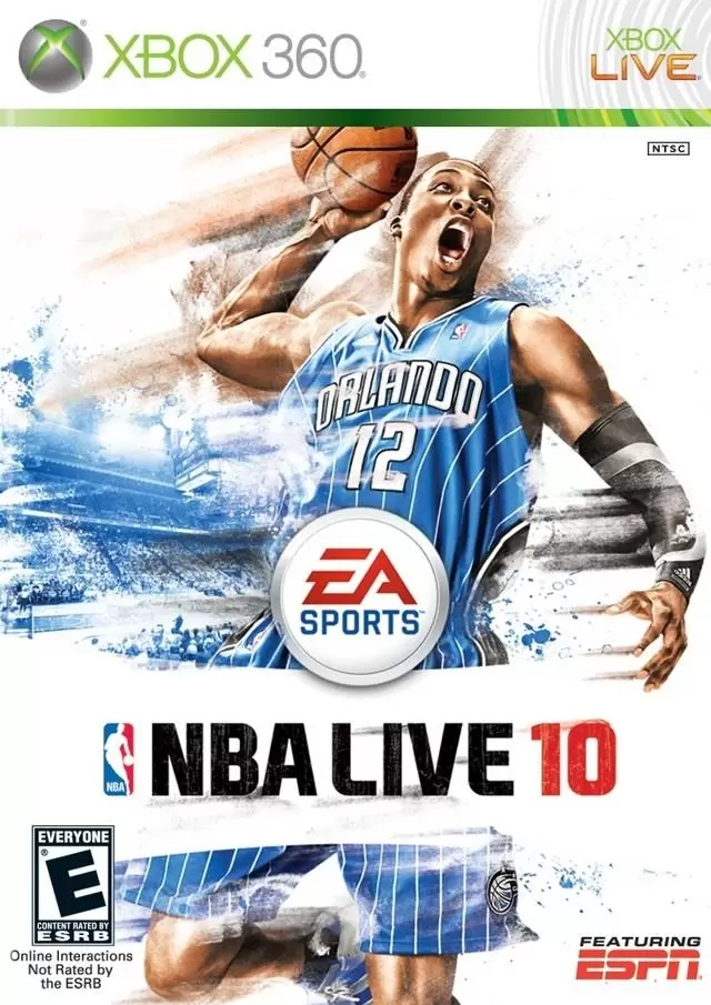 Jeux XBOX 360 - NBA Live 10