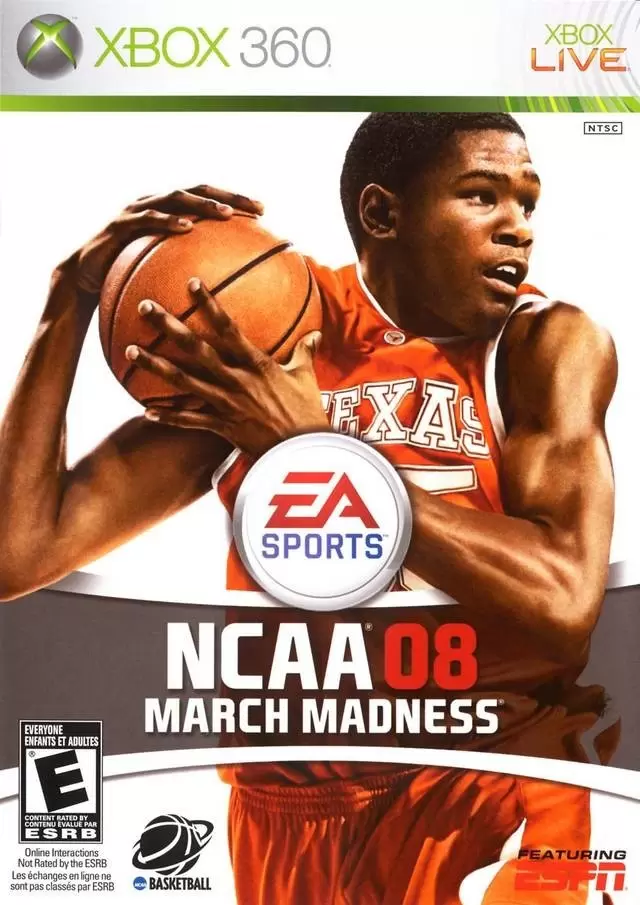 XBOX 360 Games - NCAA March Madness 08