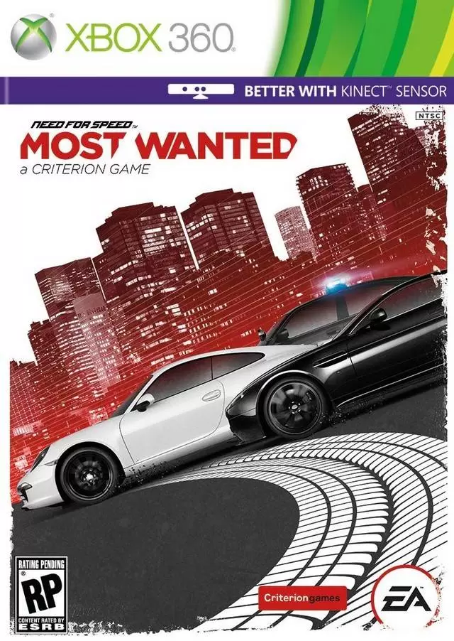 XBOX 360 Games - Need for Speed: Most Wanted - A Criterion Game