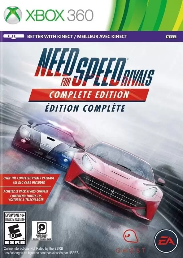 XBOX 360 Games - Need for Speed: Rivals - Complete Edition