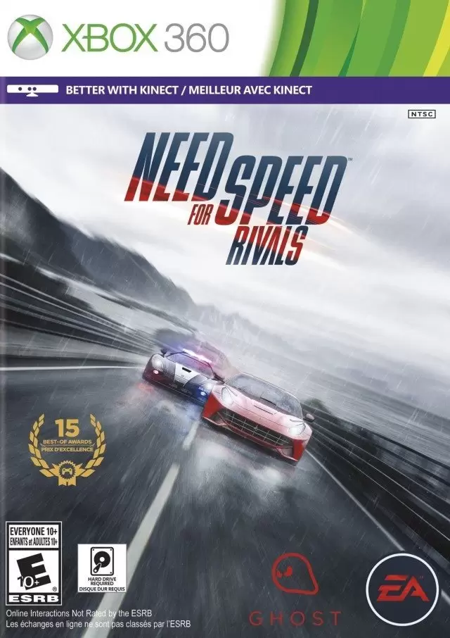 Jeux XBOX 360 - Need for Speed: Rivals