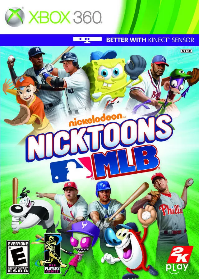 XBOX 360 Games - Nicktoons MLB