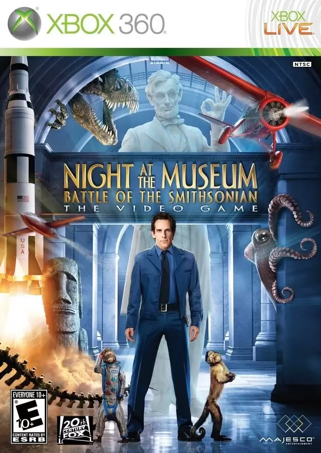 XBOX 360 Games - Night at the Museum: Battle of the Smithsonian