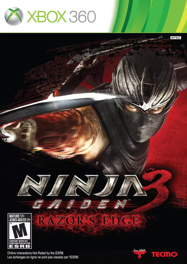 Jeux XBOX 360 - Ninja Gaiden 3: Razor\'s Edge