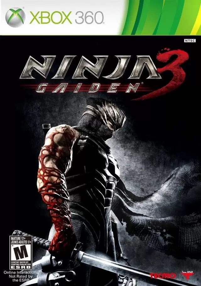 XBOX 360 Games - Ninja Gaiden 3