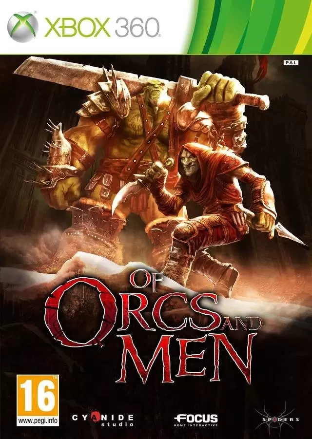 Jeux XBOX 360 - Of Orcs and Men