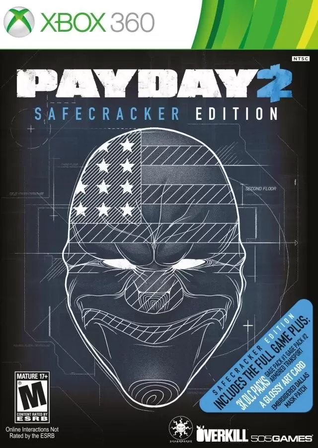 XBOX 360 Games - Payday 2: Safecracker Edition