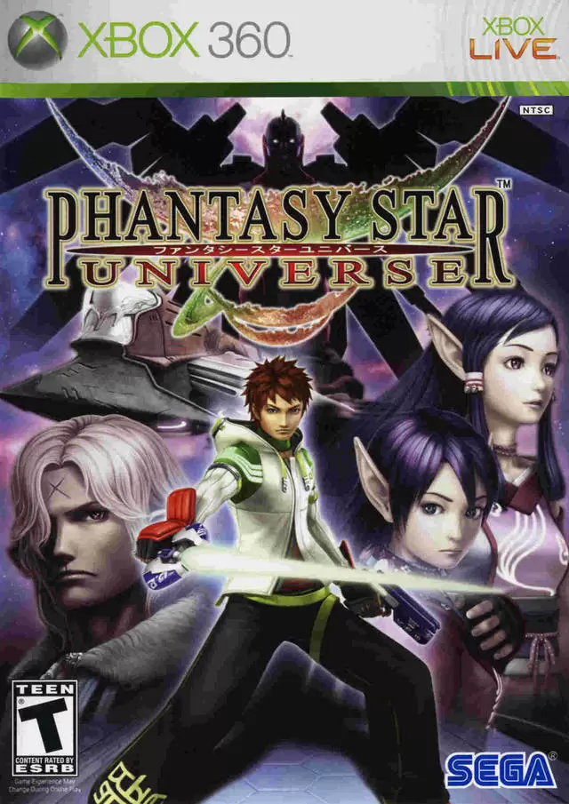 XBOX 360 Games - Phantasy Star Universe