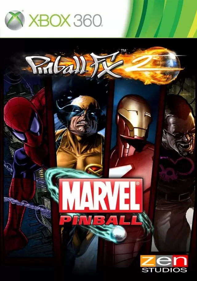 XBOX 360 Games - Pinball FX 2: Marvel Pinball