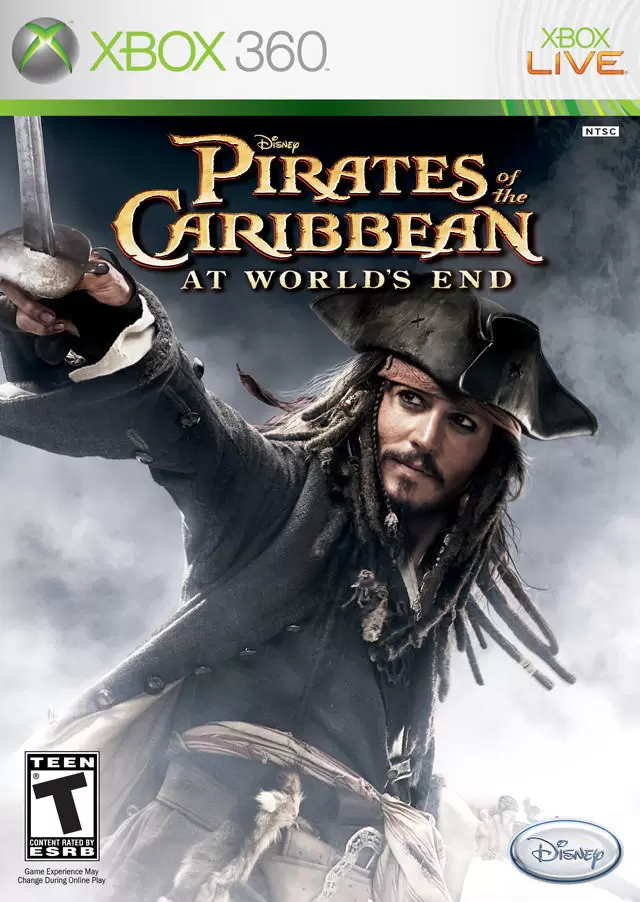Jeux XBOX 360 - Pirates of the Caribbean: At World\'s End