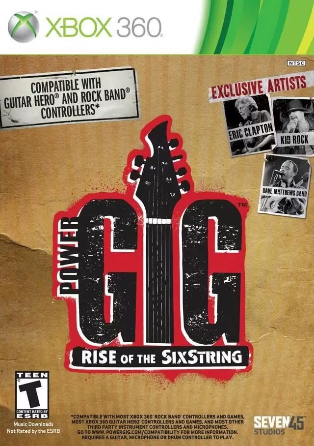 Jeux XBOX 360 - Power Gig: Rise of the SixString