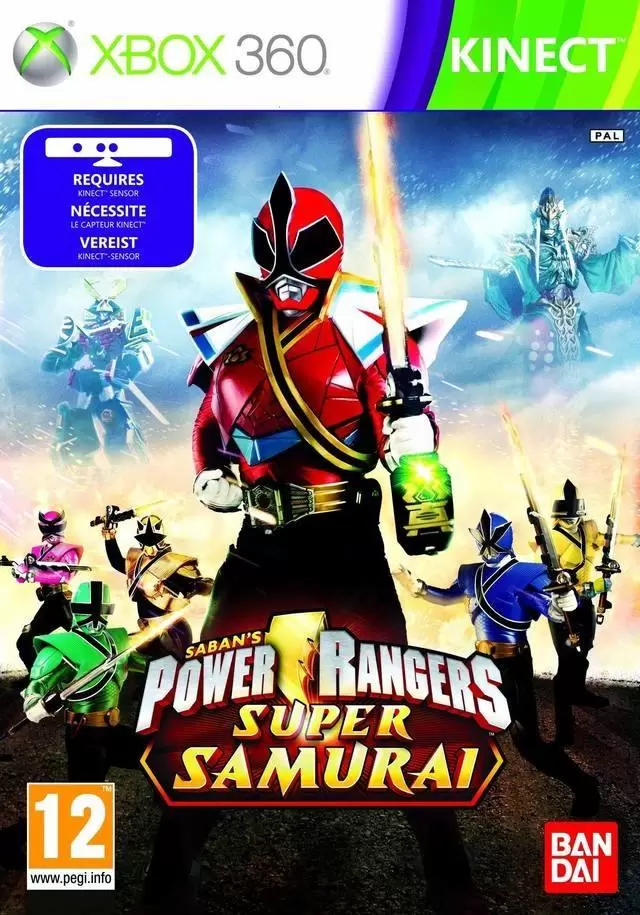 XBOX 360 Games - Power Rangers Super Samurai