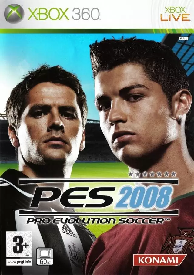 Jeux XBOX 360 - Pro Evolution Soccer 2008