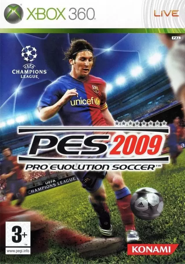 Jeux XBOX 360 - Pro Evolution Soccer 2009