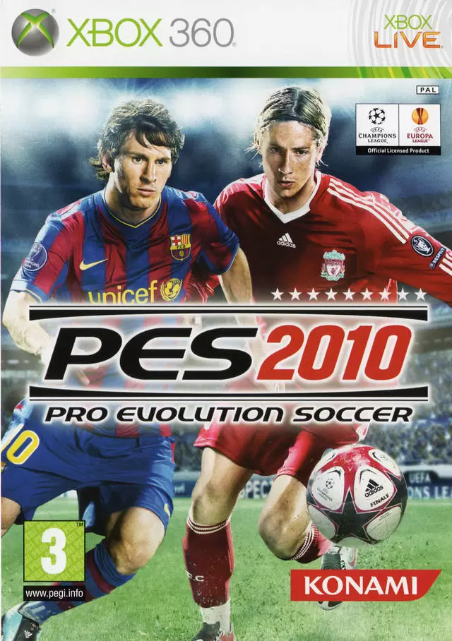Jeux XBOX 360 - Pro Evolution Soccer 2010