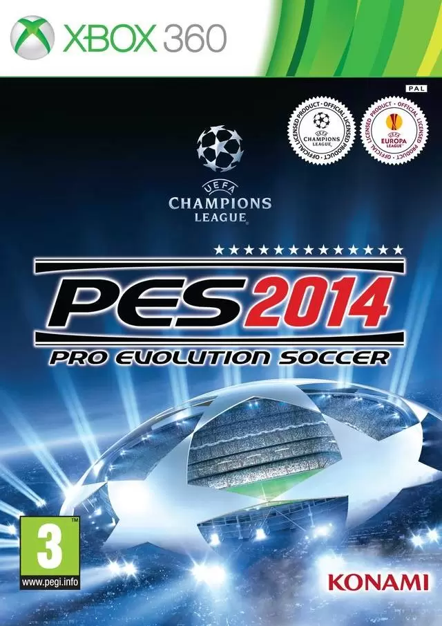 Jeux XBOX 360 - Pro Evolution Soccer 2014