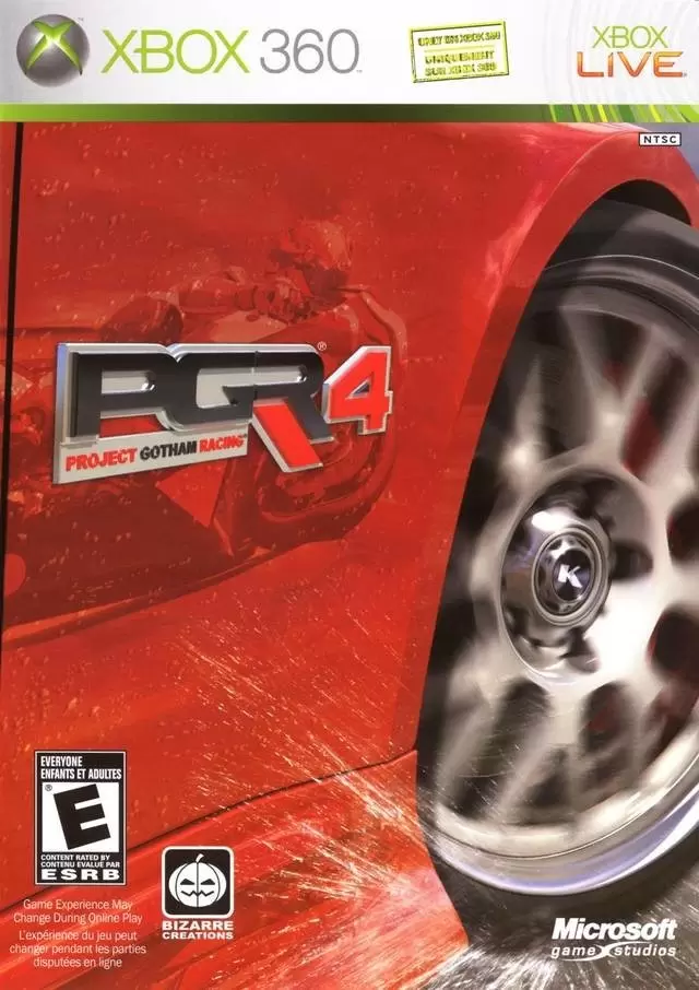 Jeux XBOX 360 - Project Gotham Racing 4