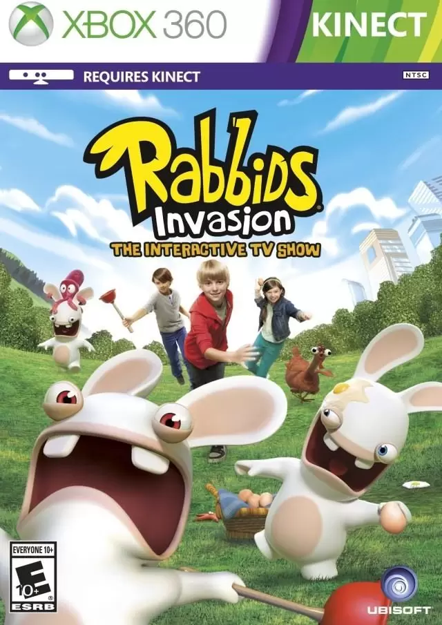Jeux XBOX 360 - Rabbids Invasion