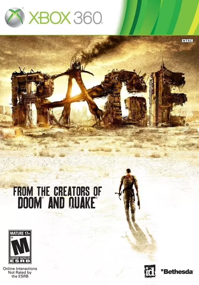 Jeux XBOX 360 - Rage