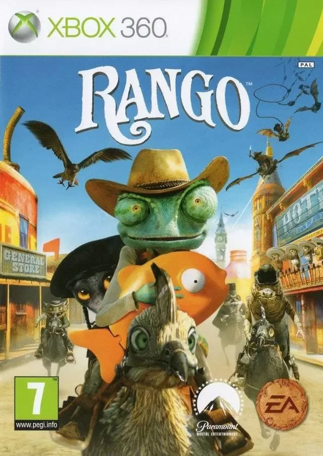 XBOX 360 Games - Rango