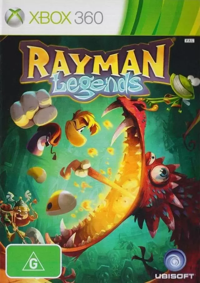 Jeux XBOX 360 - Rayman Legends
