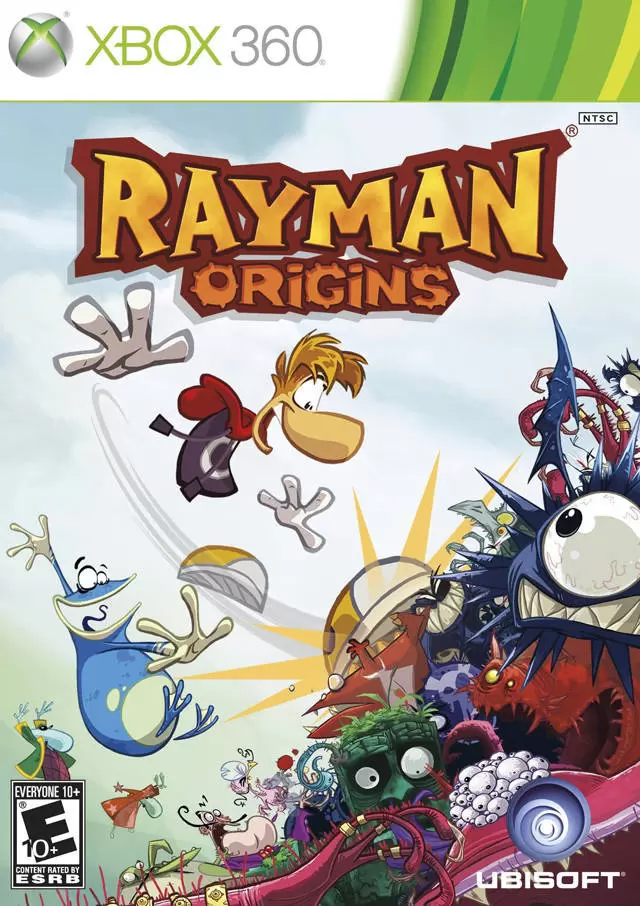 Jeux XBOX 360 - Rayman Origins
