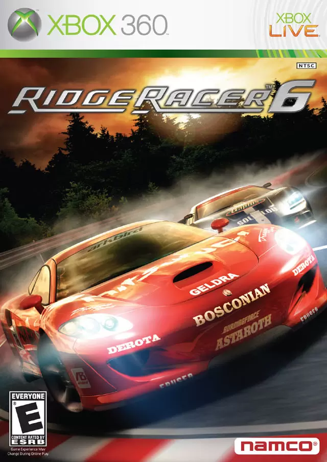 Jeux XBOX 360 - Ridge Racer 6