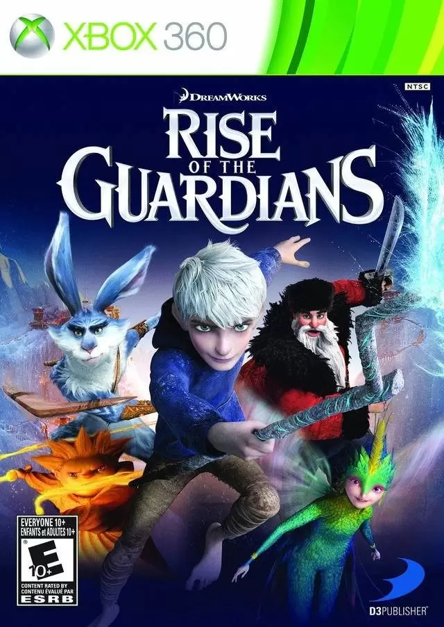 Jeux XBOX 360 - Rise of the Guardians