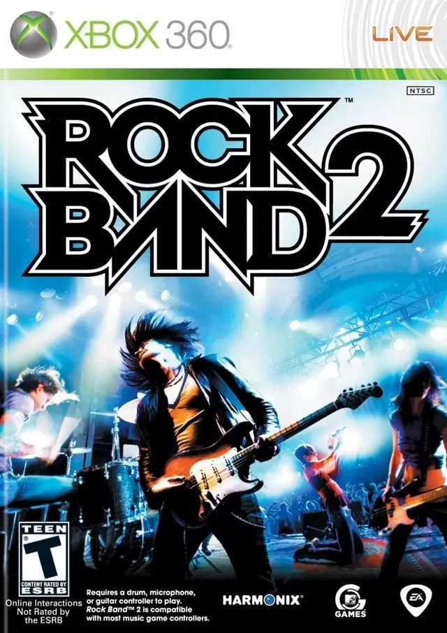 Jeux XBOX 360 - Rock Band 2