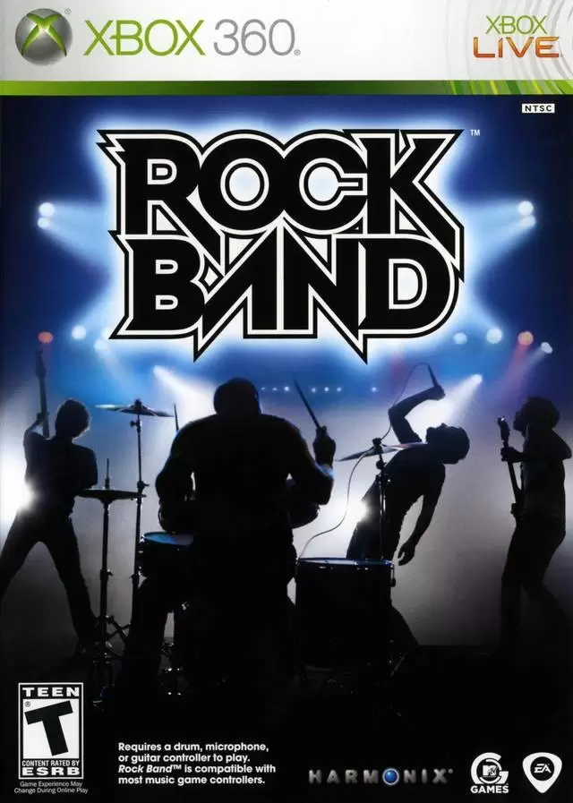 XBOX 360 Games - Rock Band