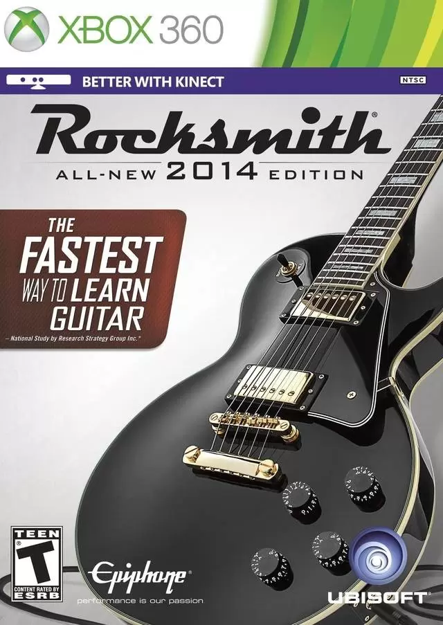Jeux XBOX 360 - Rocksmith 2014 Edition