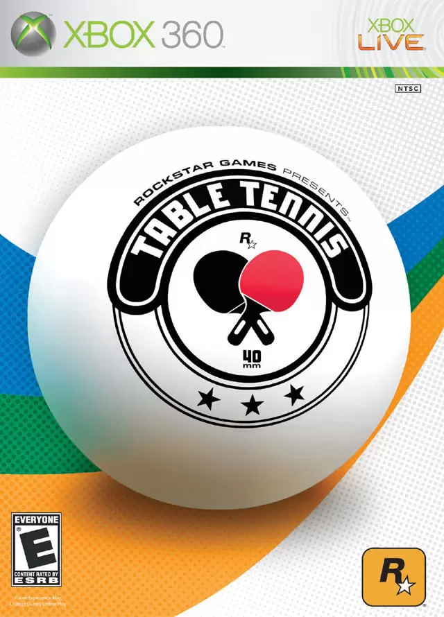 Jeux XBOX 360 - Rockstar Games presents Table Tennis