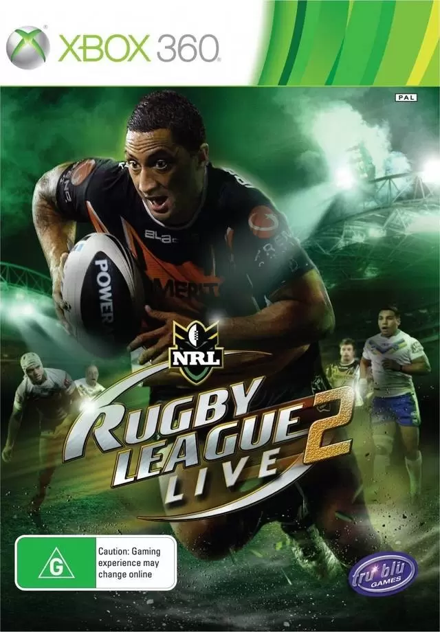 XBOX 360 Games - Rugby League Live 2