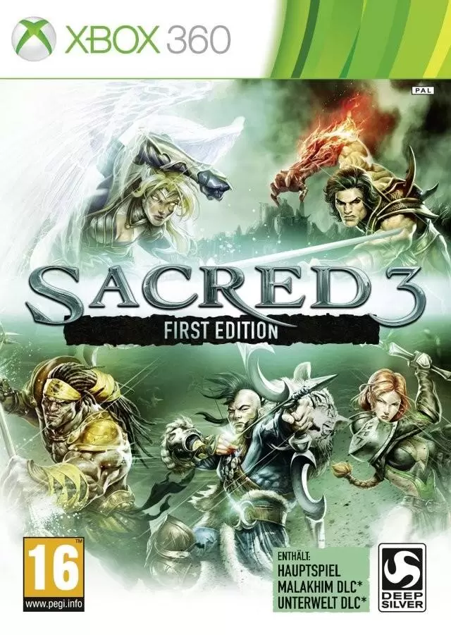 XBOX 360 Games - Sacred 3