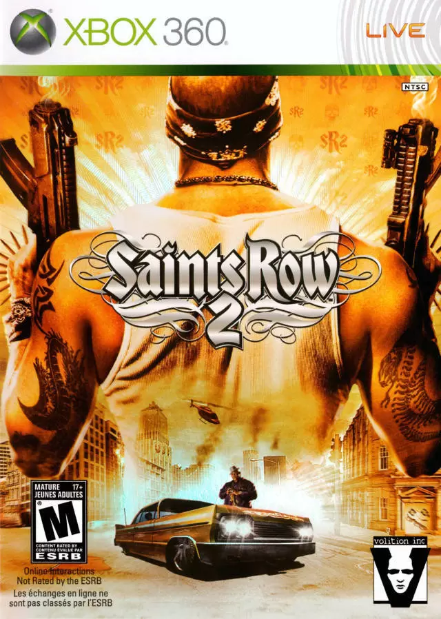 XBOX 360 Games - Saints Row 2