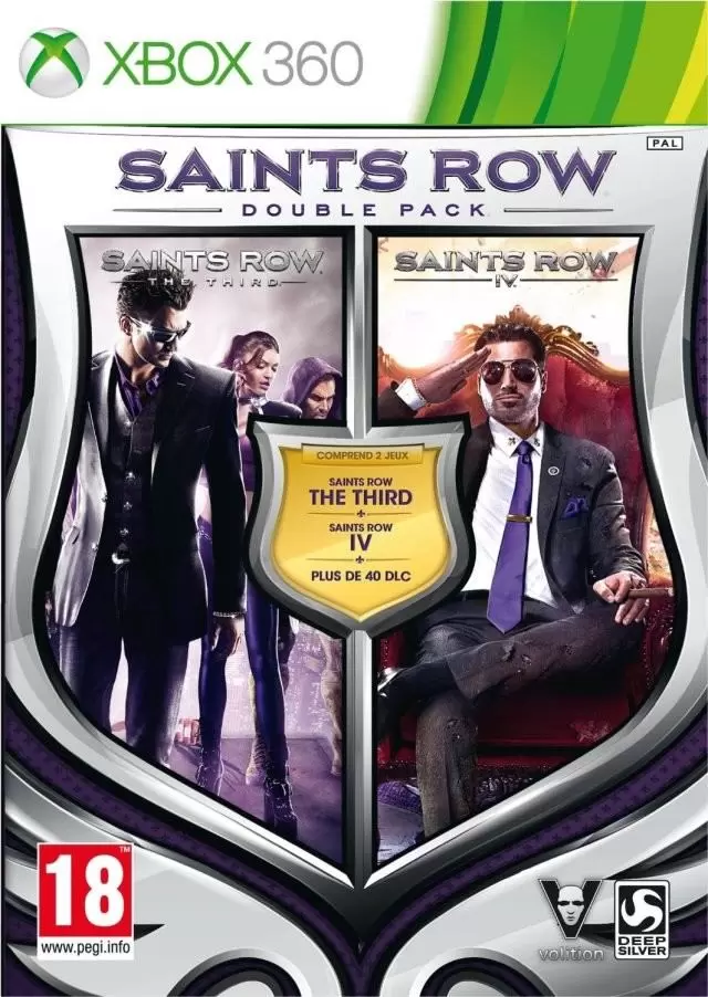 XBOX 360 Games - Saints Row Double Pack