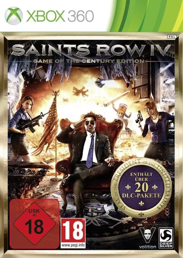 XBOX 360 Games - Saints Row IV: National Treasure Edition