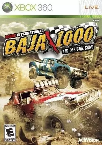 XBOX 360 Games - SCORE International Baja 1000