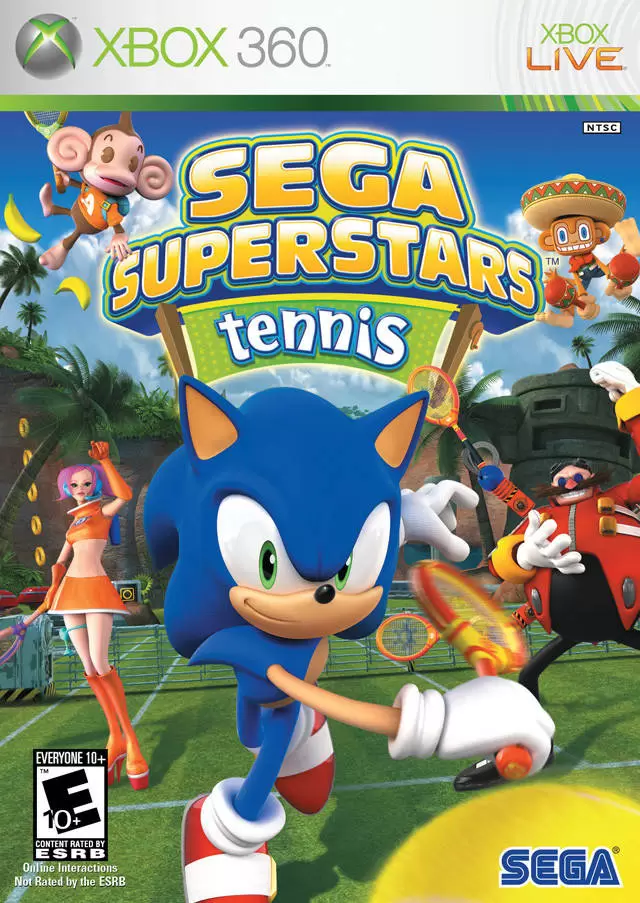 XBOX 360 Games - Sega Superstars Tennis