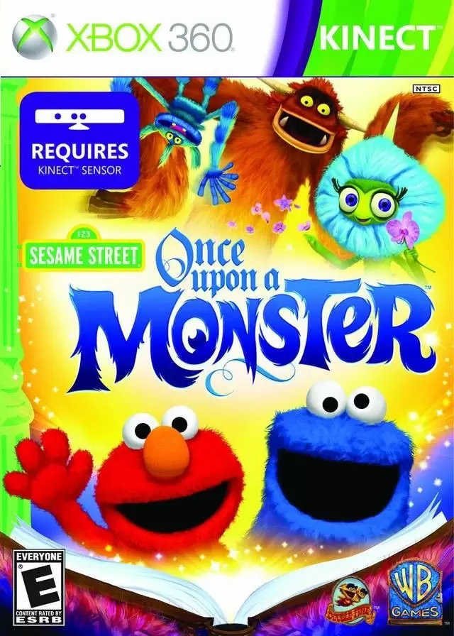 XBOX 360 Games - Sesame Street: Once Upon a Monster