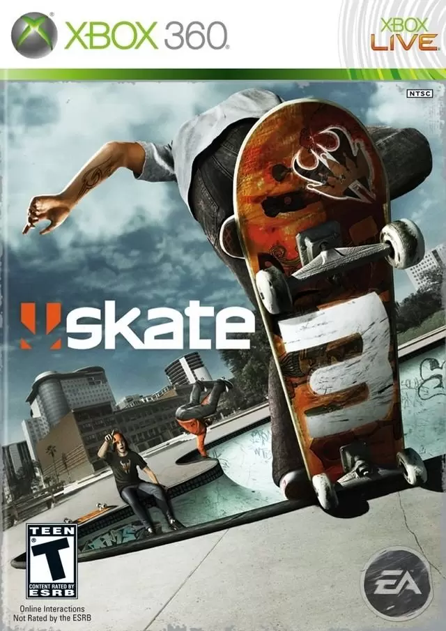 Jeux XBOX 360 - Skate 3
