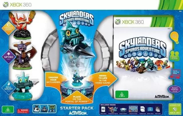 Jeux XBOX 360 - Skylanders: Spyro\'s Adventure