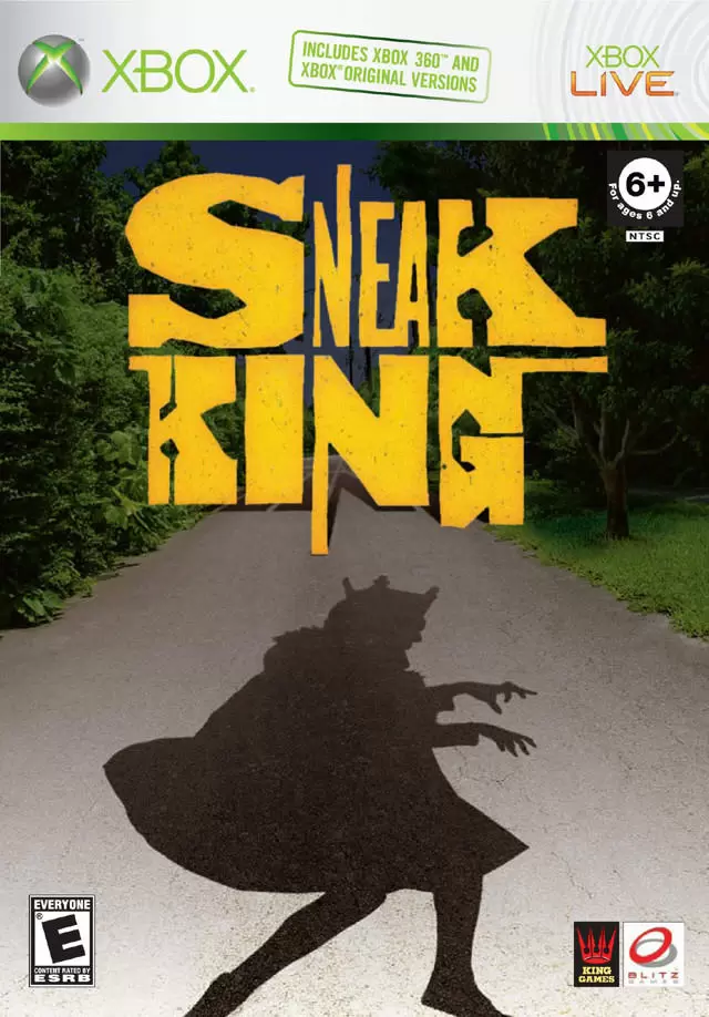 XBOX 360 Games - Sneak King