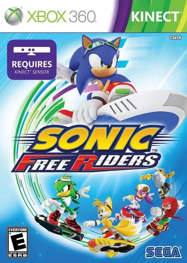 XBOX 360 Games - Sonic Free Riders